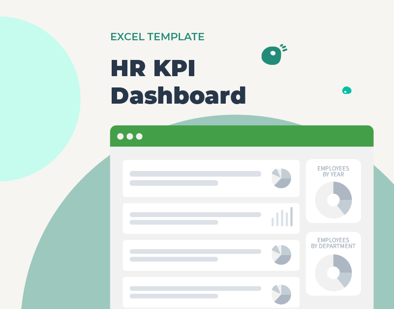 HR KPI Dashboard Excel Template Occupop